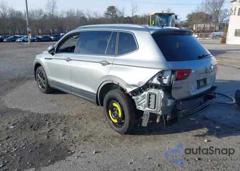 2022 Volkswagen Tiguan 2.0T Se из США, поврежденный, VIN 3VV2B7AX6NM119359